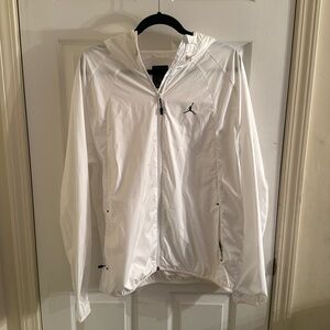 White Jordan Windbreaker